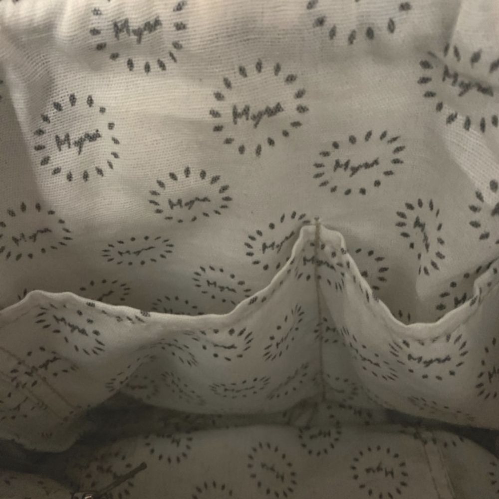 MYRA Blue Chip Recycled Military Tent Shoulder Bag - Picture 9 of 15